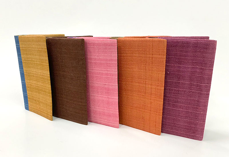 相見歡-天染手織絲綢雙色名片夾